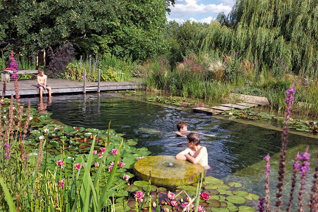 Instalar un estanque en el jardín