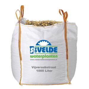 vdvelde.com - Teichsubstrat porös - Big Bag 1000 Liter - Geliefert auf Europalette - Van der Velde Waterplants