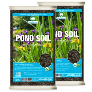 vdvelde.com - Vijveraarde - Vijverplanten grond met voeding voor 1 jaar - 40 liter - Van der Velde Waterplanten