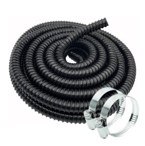 Vijverslang 10m + slangklemmen
