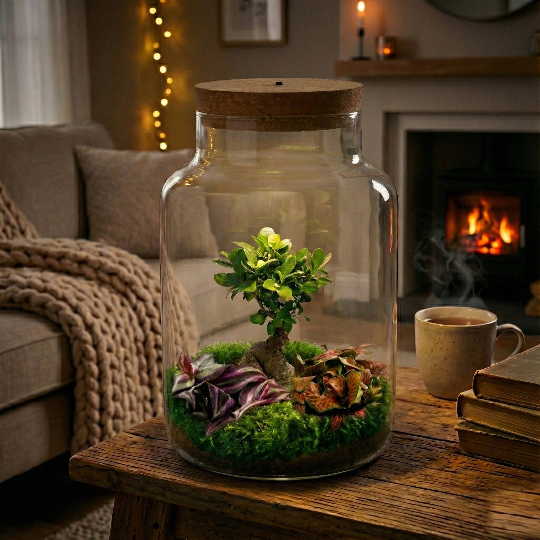 Bonsai im Glas