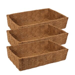 Feuilles de papier de soie à la noix de coco, lot de 3