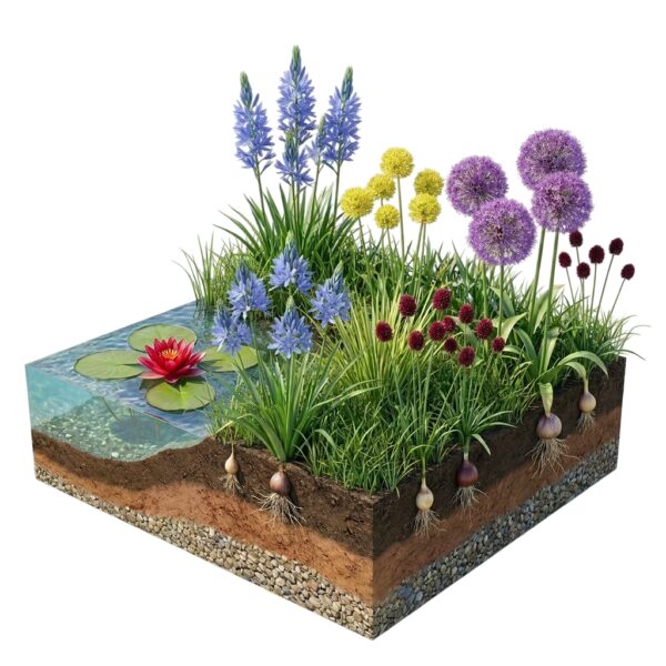 AQUA BULBS Bee Mix - Bijen Bloembollen AQUA BULBS Bee Mix - Bee Flower Bulbs