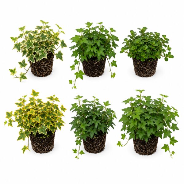 Klimop Hedera 6 planten Ivy (Hedera) – 6 plants